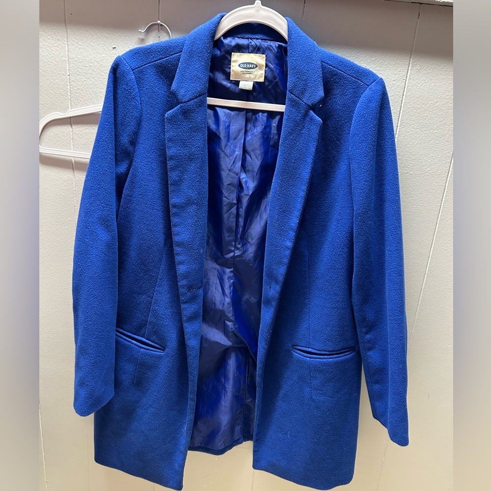 Old Navy Women's Royal Blue Blazer